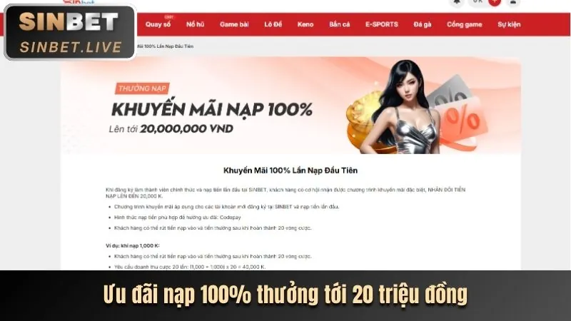 Các chương trình khuyến mãi hấp dẫn từ bong98